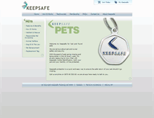 Tablet Screenshot of keepsafe.co.uk